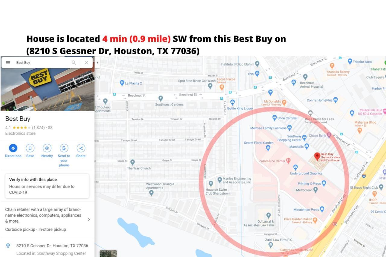 Southwest, Nrg, Grb, Mm Park, Downtown, Galleria, Medical Center - Imogene Houston Luaran gambar